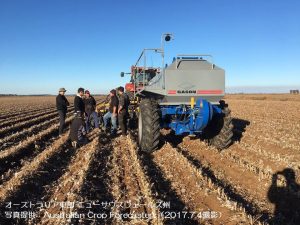 綿花と小麦の二毛作を検討中　豪州